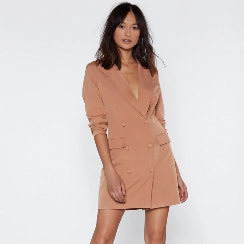 NWT Nasty Gal Blazer Dress